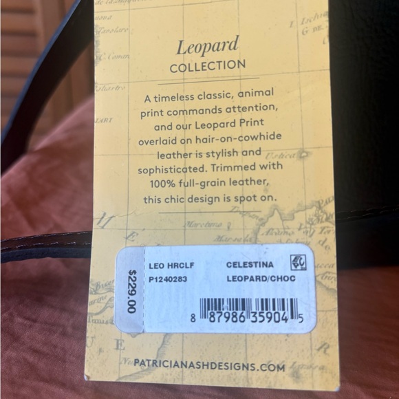 Patricia Nash Celestina Leopard Handbag - Picture 9 of 9